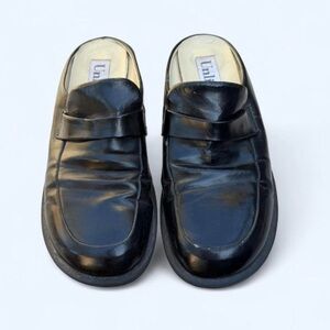 Unlisted Vintage Black Slip-On Loafers